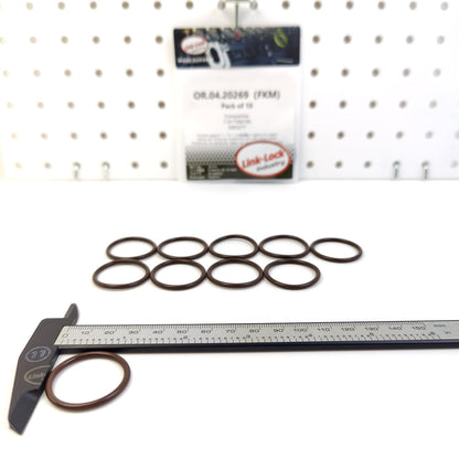 LINK-LOCK 10PCS OR.04.20269 FKM Viton Sealing O-Ring Kit of Pickup Tube / Oil Pump 11417584785 5265277 for CUMMINS for BMW
