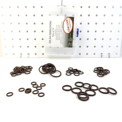 LINK-LOCK 70PCS FKM Viton O-RING Kit  A0009972505 A0209977645 A0259979545 A0139974145 A0179970245 A0139974245 of Refrigerant piping For MERCEDES-BENZ-W204-M272 M271 W212-M271 M272 M276