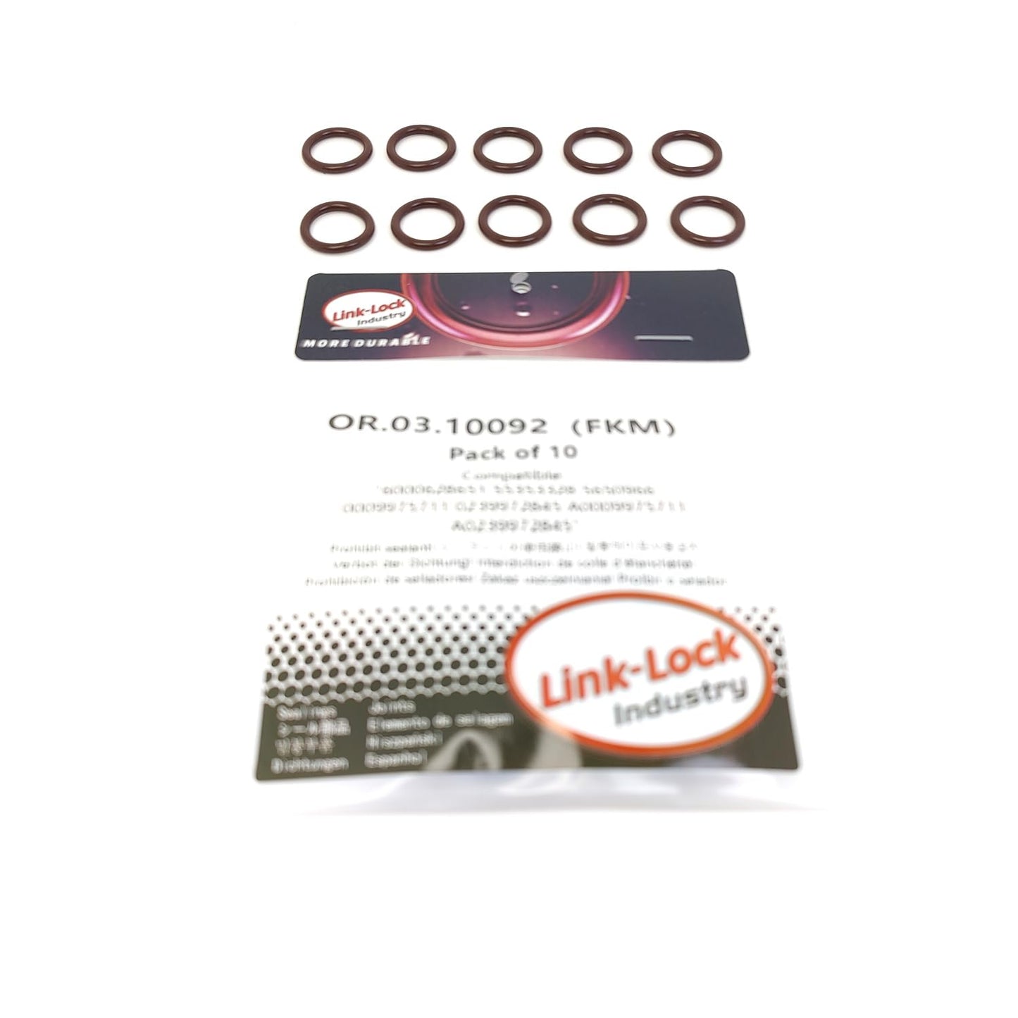 LINK-LOCK 10PCS OR.03.10092 FKMバイトン製シーリングOリングキット エンジンオイルクーラー用 6000628651 55353328 5650966 0009975711 0239972845 A0009975711 A0239972845 OPEL FIAT-939 MERCEDES-BENZ対応