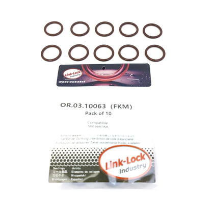 LINK-LOCK 10PCS OR.03.10063 FKMバイトンシーリングOリングキット 油圧調整弁 5003647AA DODGE-ETB ETC ETH ETJ RAM-ETJ ETL ETN ETK ETM JEEP用