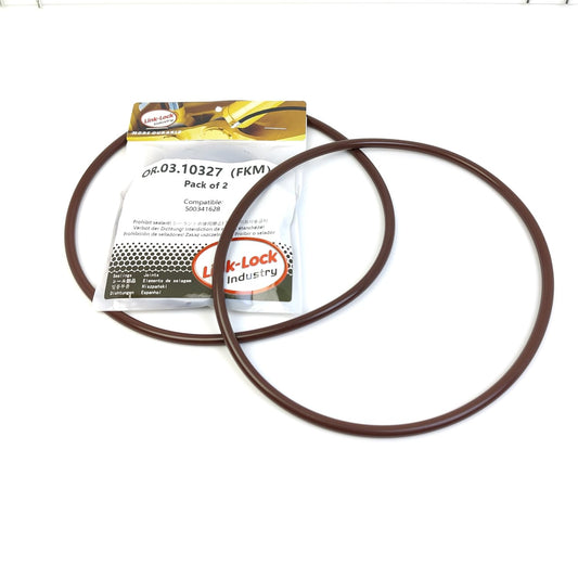 LINK-LOCK 2PCS OR.03.10327 FKM Viton Sealing O-Ring Kit of Cylinder Liner 500341628 For IVECO