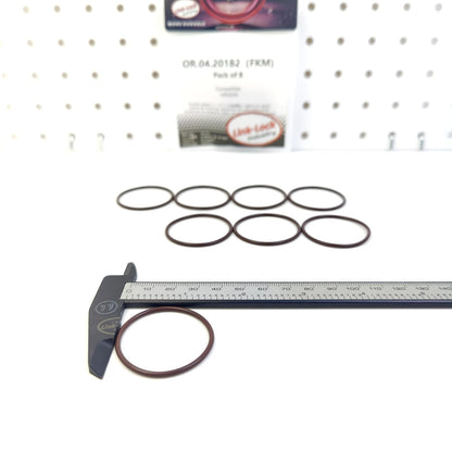 LINK-LOCK 8PCS OR.04.20182 FKM Viton Sealing O-Ring Kit of Gearbox Transmission 1493250 for FORD