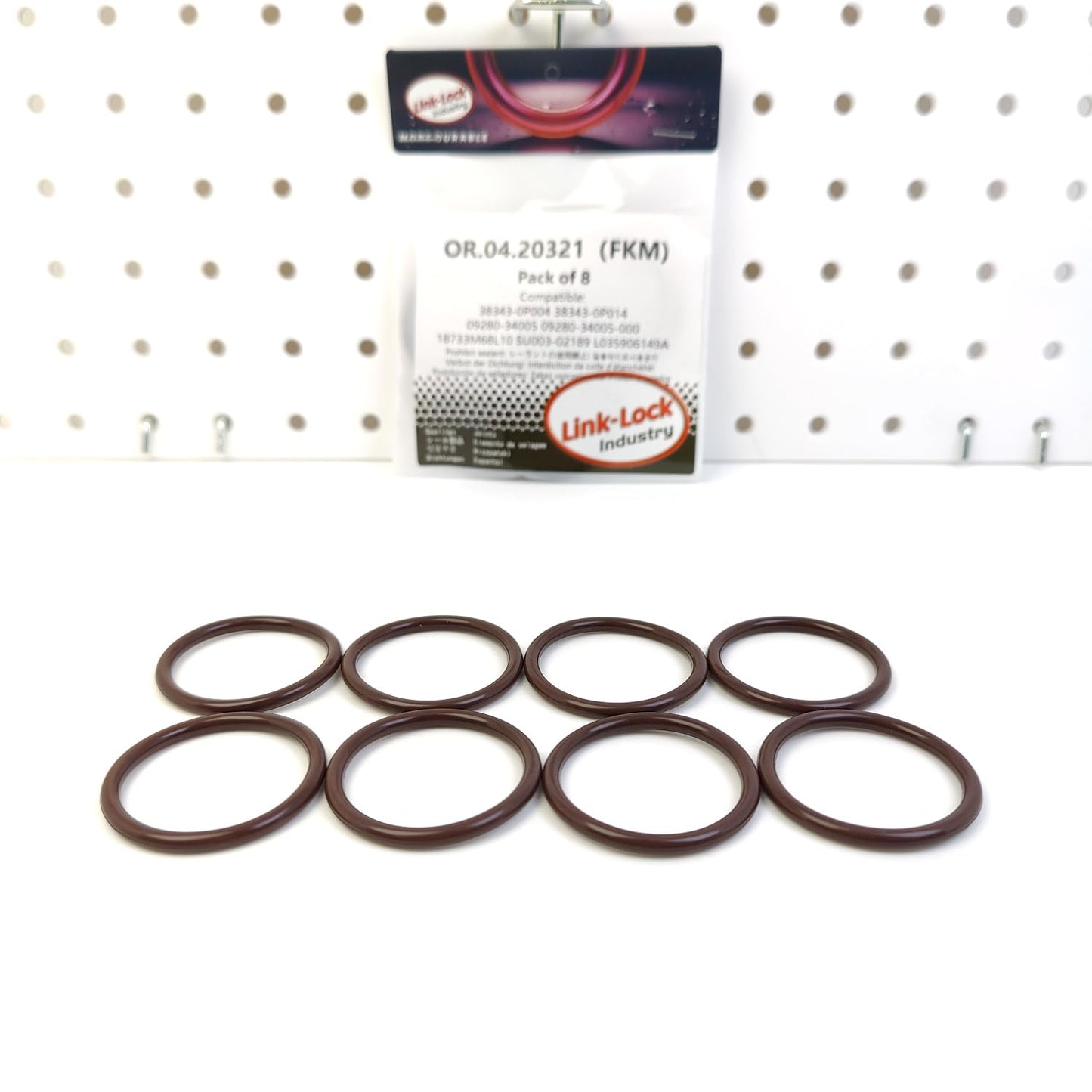 LINK-LOCK 8PCS OR.04.20321 FKM Viton Sealing O-Ring Kit of Coolant Pipe 38343-0P004 38343-0P014 09280-34005 09280-34005-000 18733M68L10 SU003-02189 L035906149A for BESTUNE for INFINITI for SUZUKI