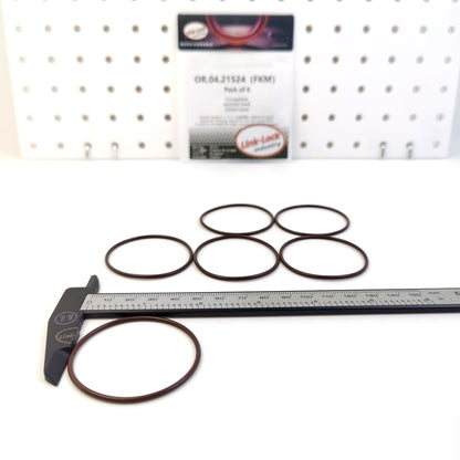 LINK-LOCK 6PCS OR.04.21524 FKM Viton Sealing O-Ring Kit of Exhaust manifold A0259973448 0259973448 for MERCEDES-BENZ-OM642