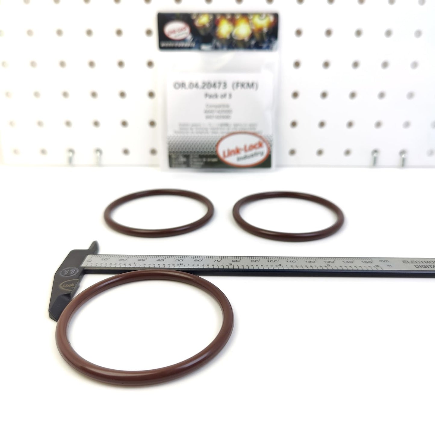 LINK-LOCK 3PCS OR.04.20473 FKM Viton Sealing O-Ring Kit of Turbo Compressor A6401420680 6401420680 for MERCEDES-BENZ