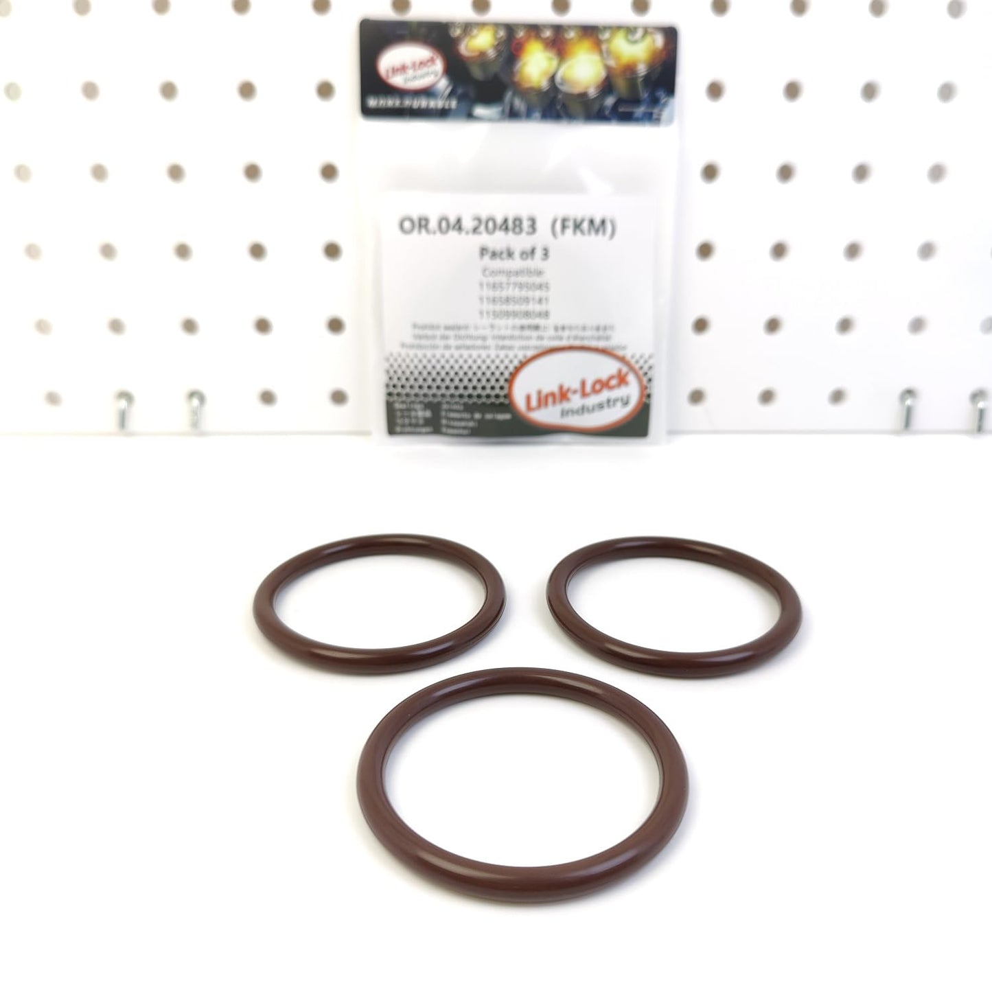 LINK-LOCK 3PCS OR.04.20483 FKM Viton Sealing O-Ring Kit of Inflatable Guide / AGR 11657795045 11658509141 11509908048 for BMW-M57