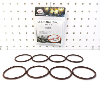 LINK-LOCK 8PCS OR.03.10126 FKM Viton Sealing O-Ring Kit Of Intake manifold 06A129717D For AUDI-BJZ For SEAT-CEKA For SKODA-AEG For VW-AEG BHP CFEA BEJ BHY CGZ BJZ