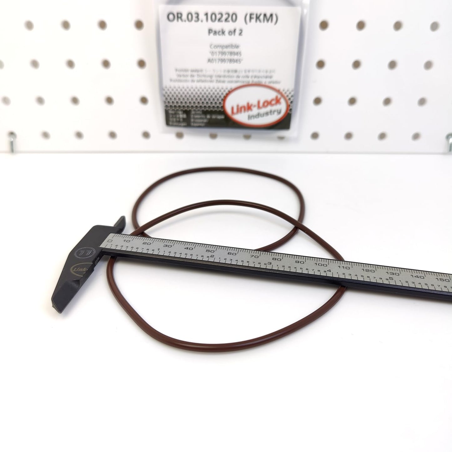 LINK-LOCK 2PCS OR.03.10220 FKM Viton Sealing O-Ring Kit of Oil pump 0179978945 A0179978945 For MERCEDES-BENZ-OM470.922 OM471.903 OM471.911 OM470.923 OM471.905 OM471.913 OM471.900 OM471.922 470.929