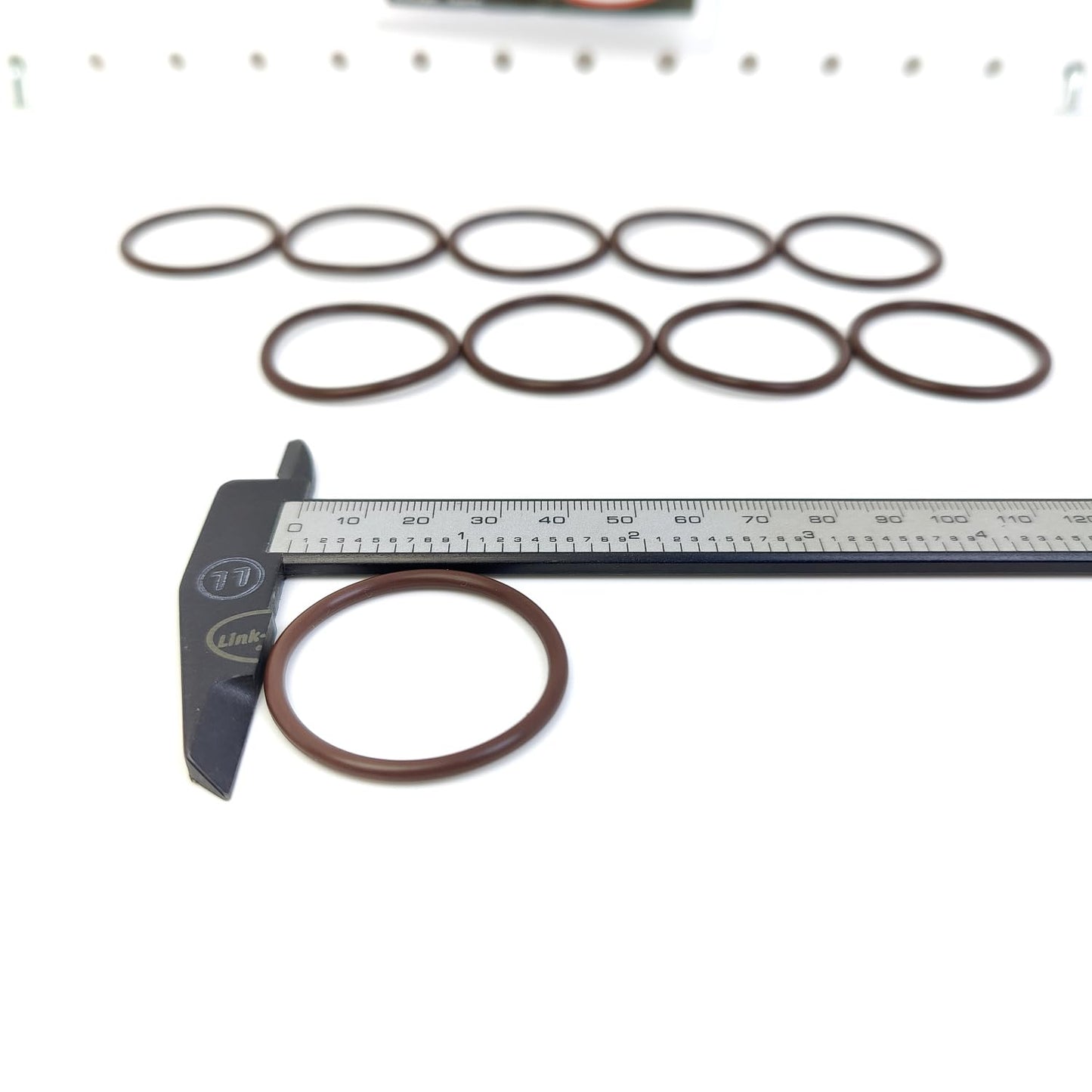 LINK-LOCK 10PCS OR.03.10196 FKMバイトンシーリングOリングキット オイルサクションパイプ用 12629741 シボレー-LGH LML GMC-LGH LML用