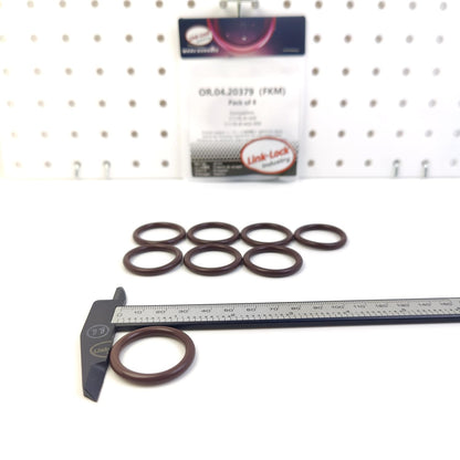 LINK-LOCK 8PCS OR.04.20379 FKM Viton Sealing O-Ring Kit of Injector Shaft 11179-81402 11179-81402-000 for SUZUKI