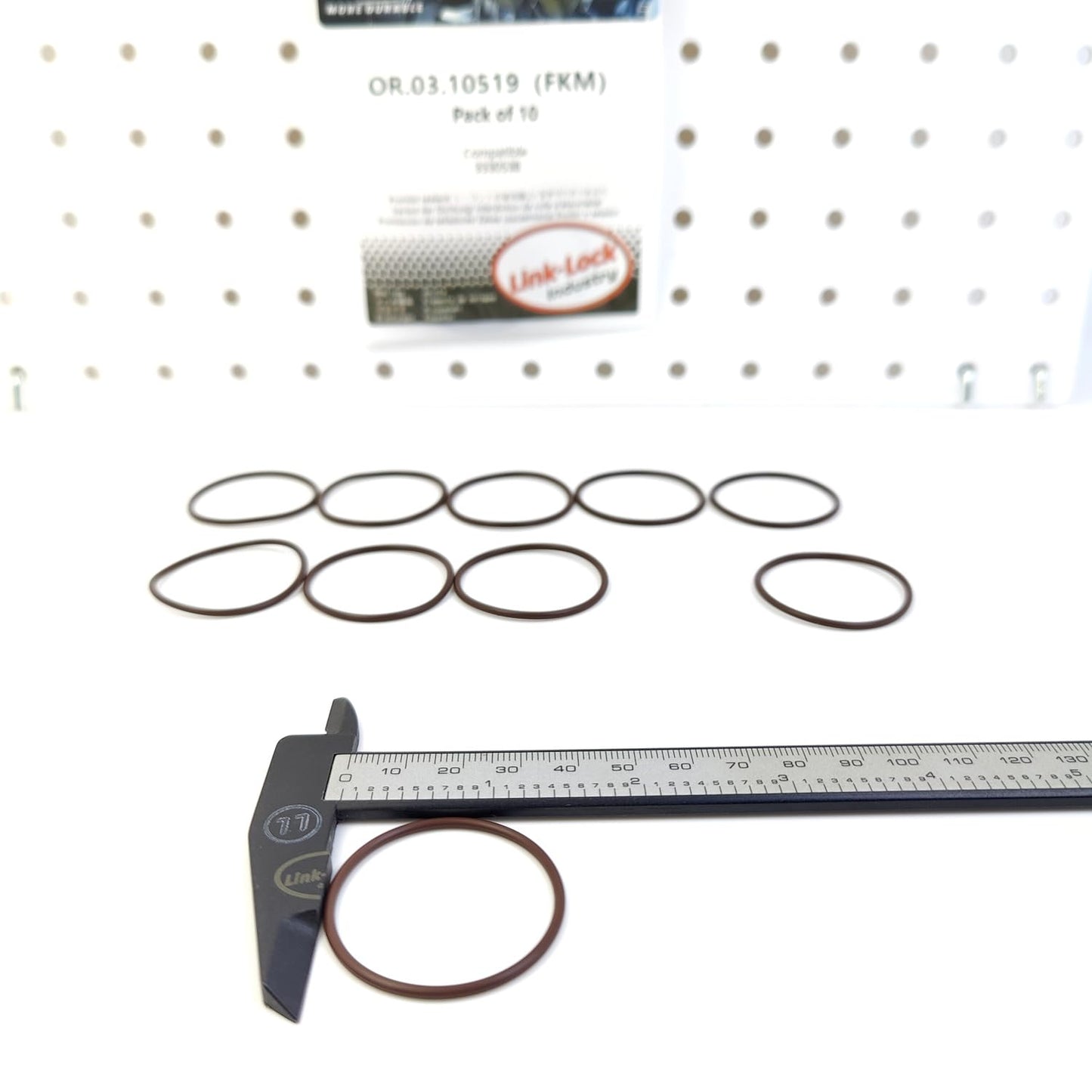 LINK-LOCK 10PCS OR.03.10519 FKM Viton 33×1.78 Sealing Universal O-Ring Kit 3330538 For CUMMINS
