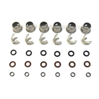 LINK-LOCK 6Set OK.04.10011 fuel injector repair kit 06M998907A with FKM Viton O-RING For VW For AUDI 3.0T 55T DCBE DLZA DCBD