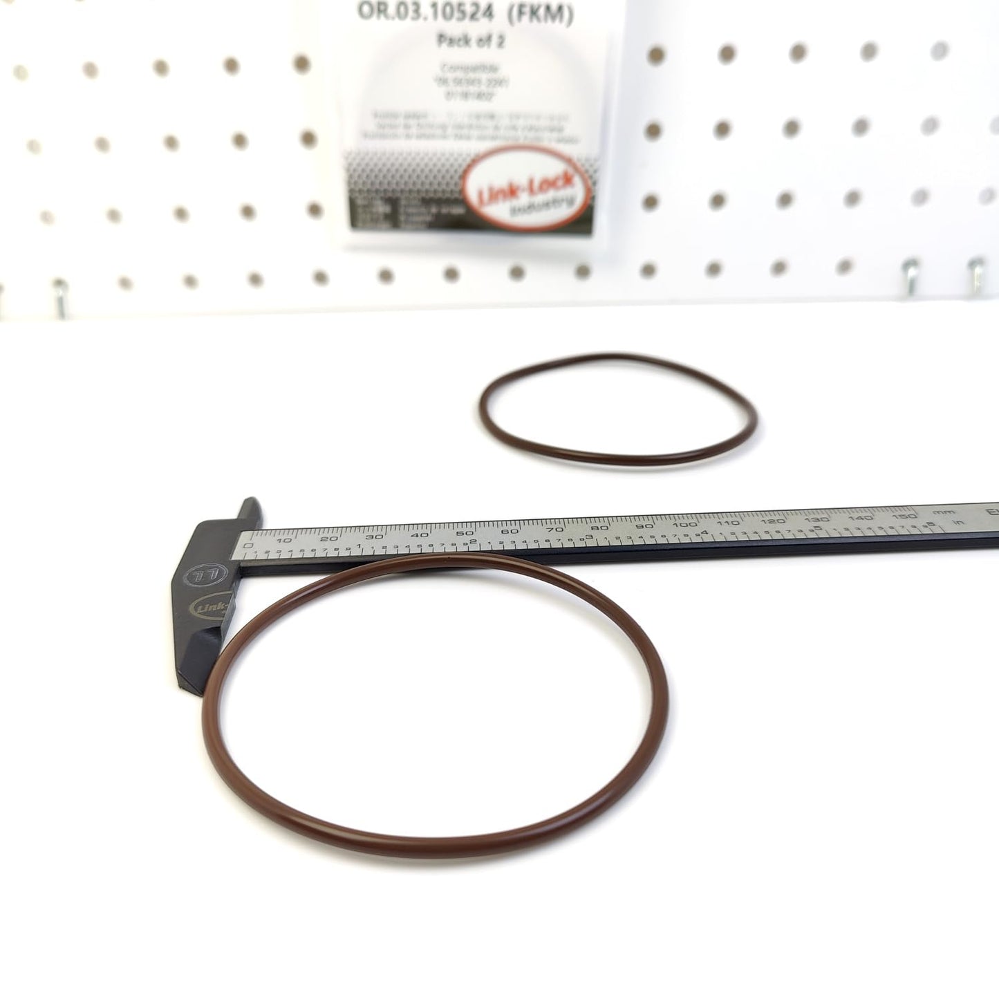 LINK-LOCK 2PCS OR.03.10524 FKMバイトン 75×3 シーリング ユニバーサルOリングキット 06.56343-2241 01181402 DEUTZ MAN用