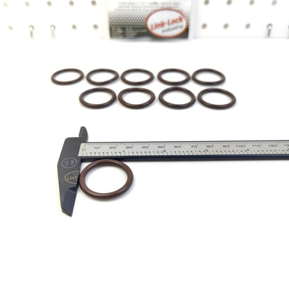 LINK-LOCK 10PCS OR.04.20012 FKM Viton Sealing O-Ring Kit of Thermostat LR023137 for BAIC for LAND for ROVER
