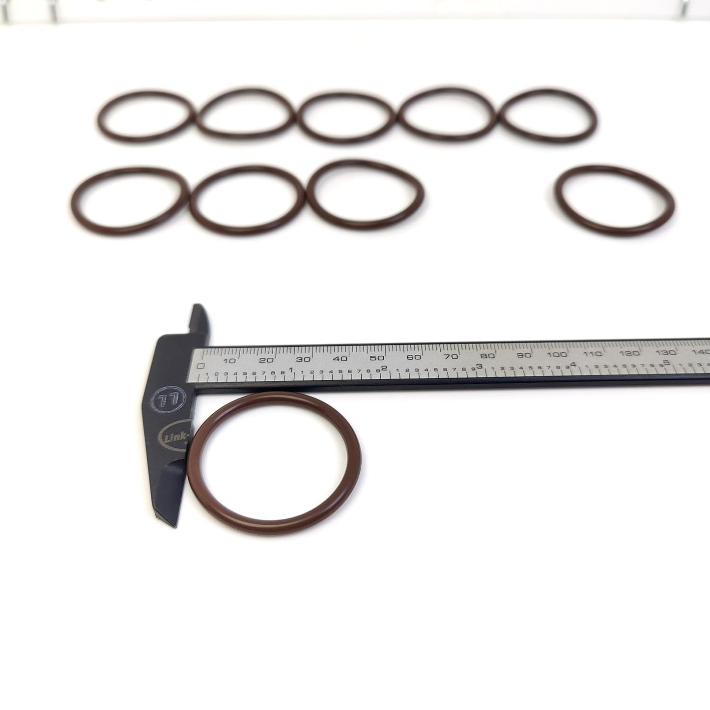 LINK-LOCK 10PCS OR.03.10102 FKM Viton Sealing O-Ring Kit Of Heating flange 04L145117C 5054508 AT4Z8527-A For FORD USA-99M T33PDED For FORD For AUDI