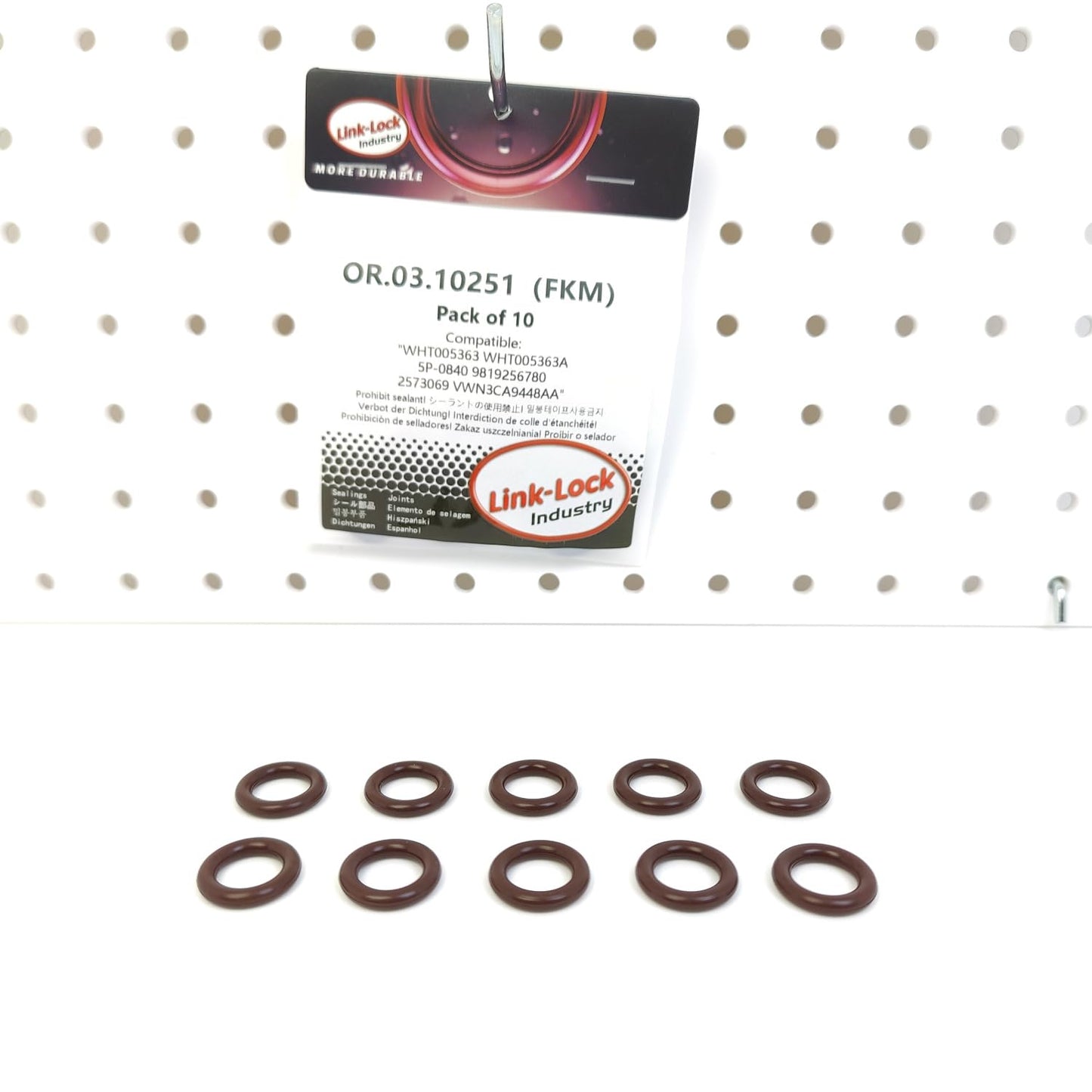 LINK-LOCK 10PCS OR.03.10251 FKMバイトン製サーモスタットハウジングOリングキット WHT005363 WHT005363A 5P-0840 9819256780 2573069 VWN3CA9448AA OPEL-A16 AUDI-CBZA CHZE FORD-DPBC DUCC用