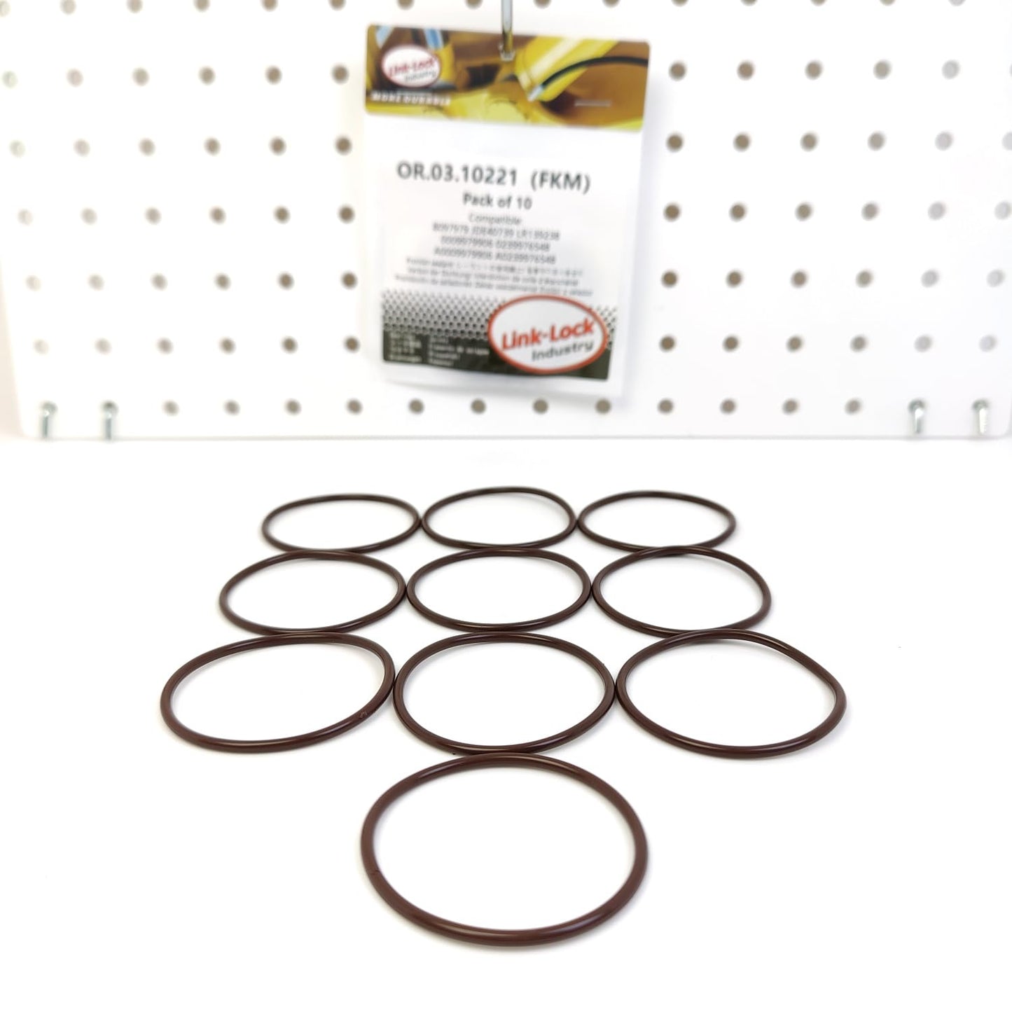 LINK-LOCK 10PCS OR.03.10221 FKM Viton Sealing O-Ring Kit of Fuel injection pump 12601645 68211267AA 1664754 04125416 G4D39C991AA BC3Q-9417-AA BC3Z-9417-A 8097979 LR139238 A0009979906 A0239976548