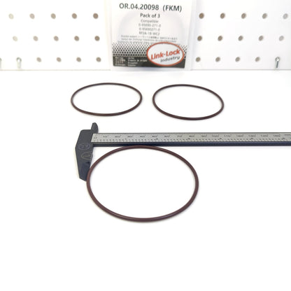 LINK-LOCK 3PCS OR.04.20098 FKMバイトン製シーリングOリングキット バキュームポンプ用 0-95690-271-0 0-95690271-0 RF2A-18-WC2 いすゞ マツダ用