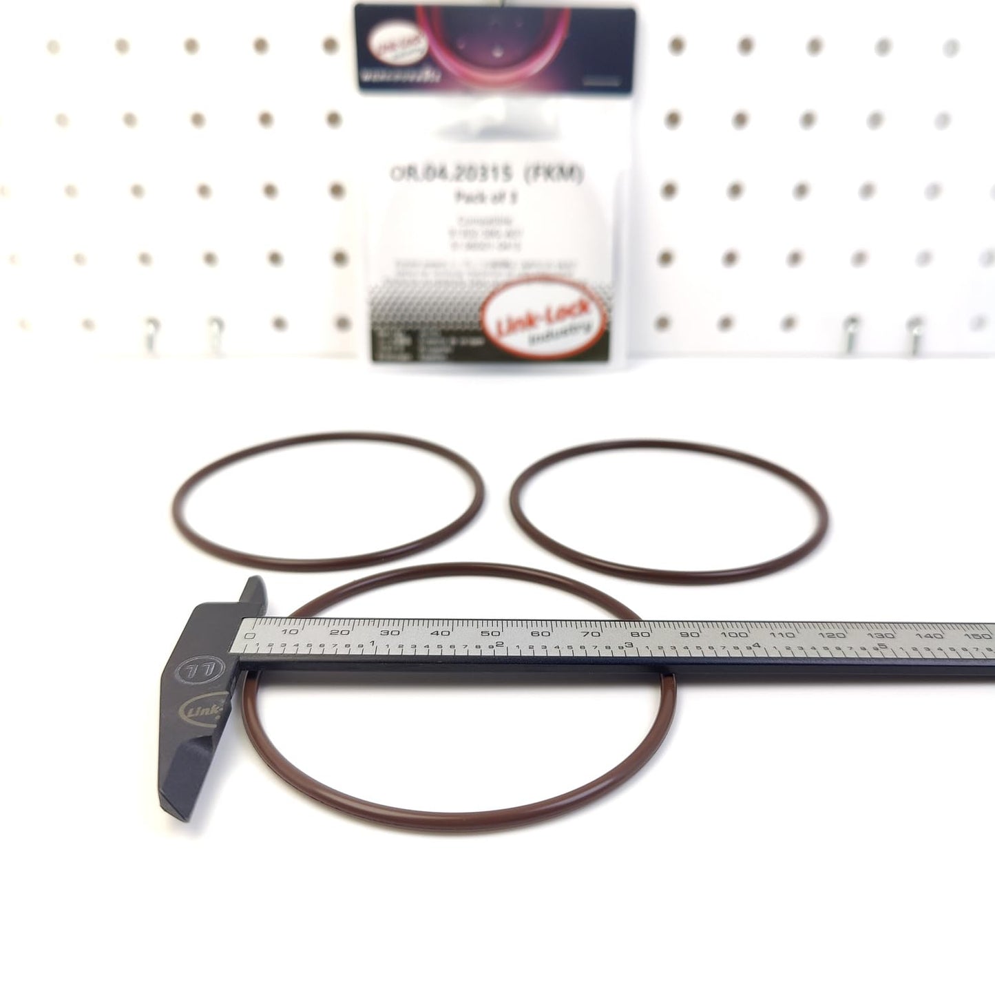 LINK-LOCK 3PCS OR.04.20315 FKM Viton Sealing O-Ring Kit of Air Compressor 91302-58G-A01 51.96501-0415 for HONDA for MAN