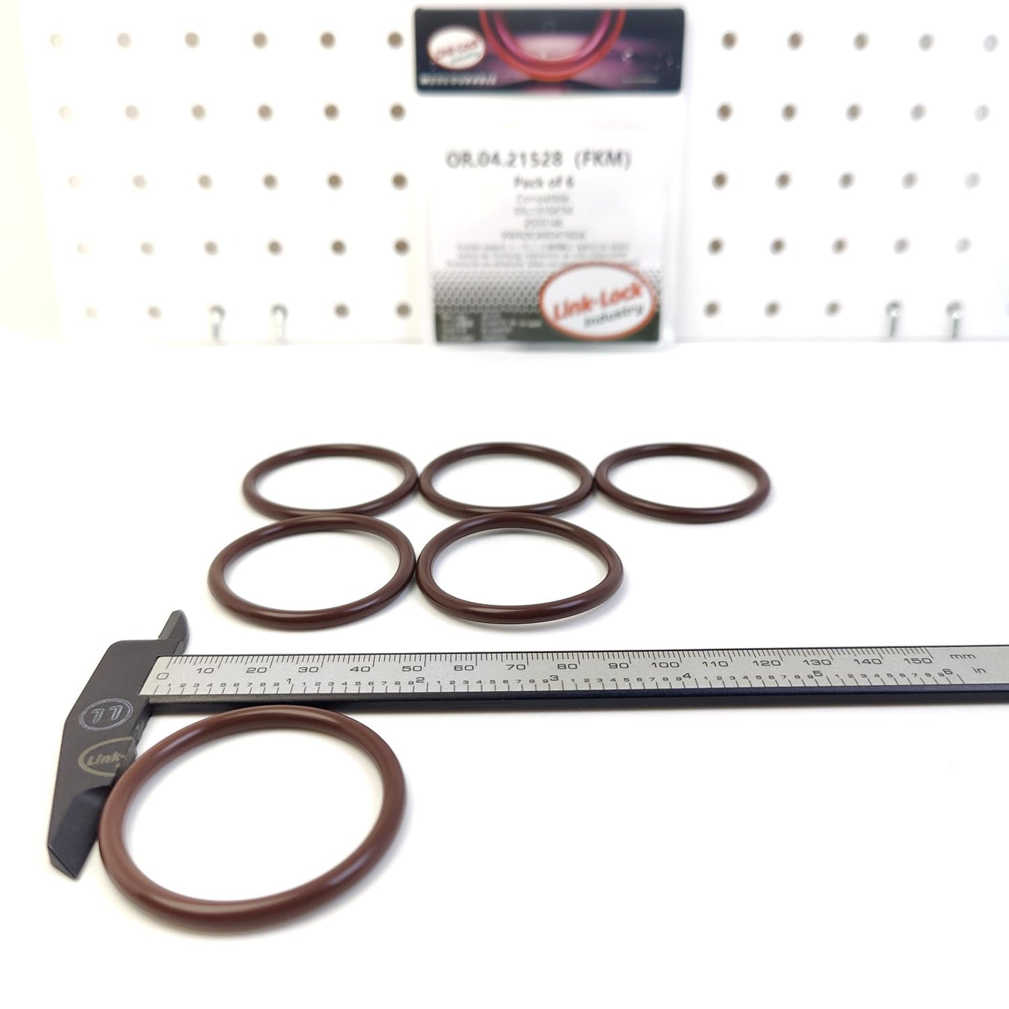 LINK-LOCK 6PCS OR.04.21528 FKM Viton Sealing O-Ring Kit of Exhaust Gas Recirculation Valve 05L131547M 2555146 VWN3CA9D476DA for AUDI-DXPA DTUA DSUB DTRB DTTC For VW