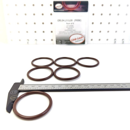 LINK-LOCK 6PCS OR.04.21528 FKM Viton Sealing O-Ring Kit of Exhaust Gas Recirculation Valve 05L131547M 2555146 VWN3CA9D476DA for AUDI-DXPA DTUA DSUB DTRB DTTC For VW