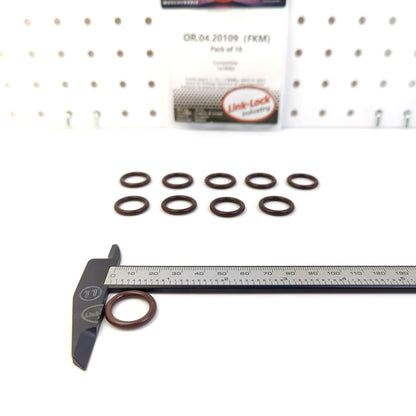 LINK-LOCK 10PCS OR.04.20109 FKM Viton Sealing O-Ring Kit of Cylinder Block 1418982 for LAND for ROVER