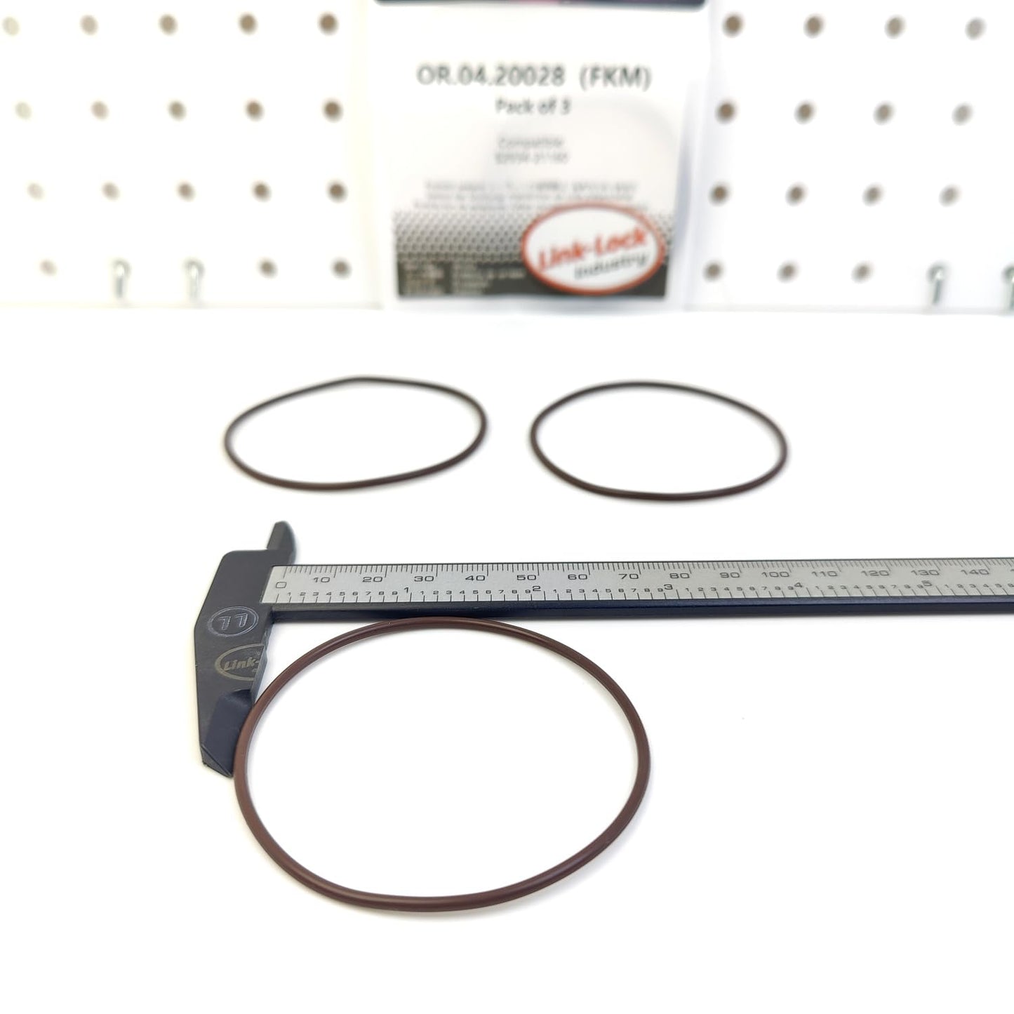 LINK-LOCK 3PCS OR.04.20028 FKM Viton Sealing O-Ring Kit of Vacuum Pump S2934-21160 for TOYOTA