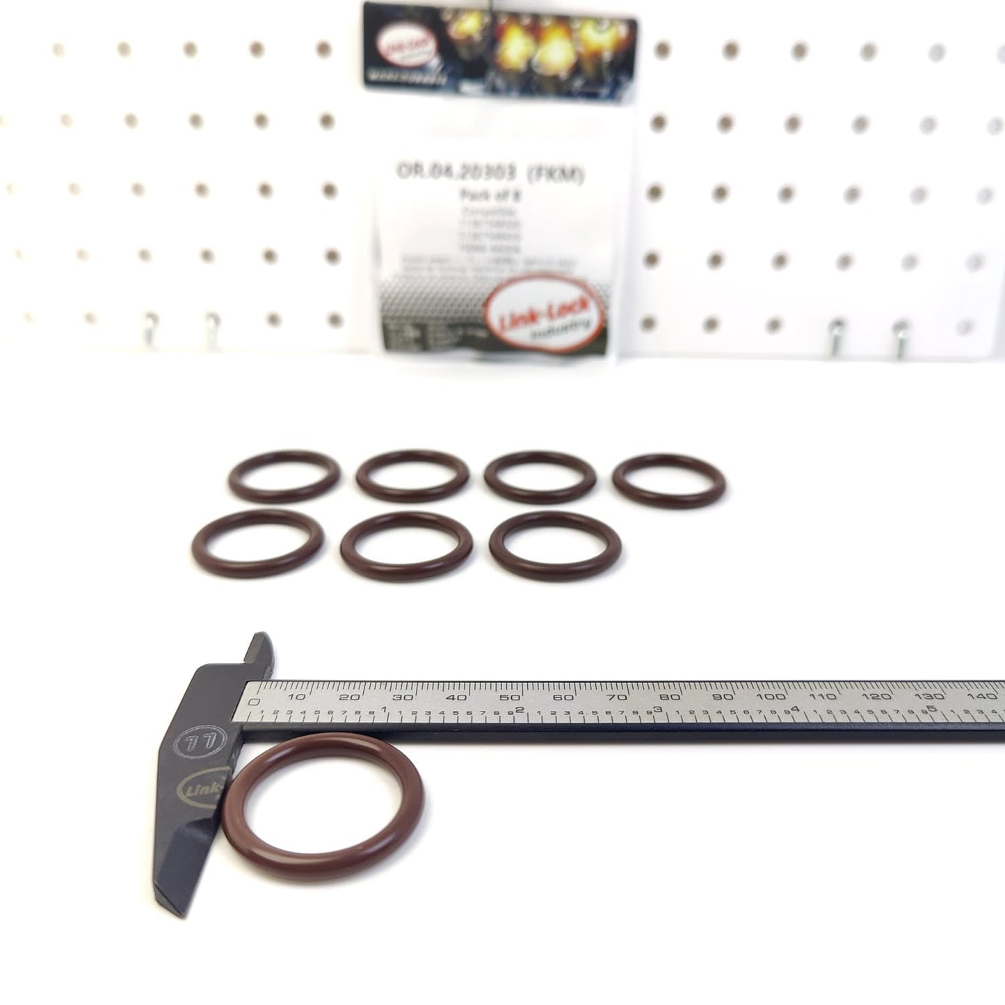 LINK-LOCK 8PCS OR.04.20303 FKM Viton シールOリング カムシャフトアジャスターキット 11367548320 11367548459 15066-4A00A BMW用 NISSAN用