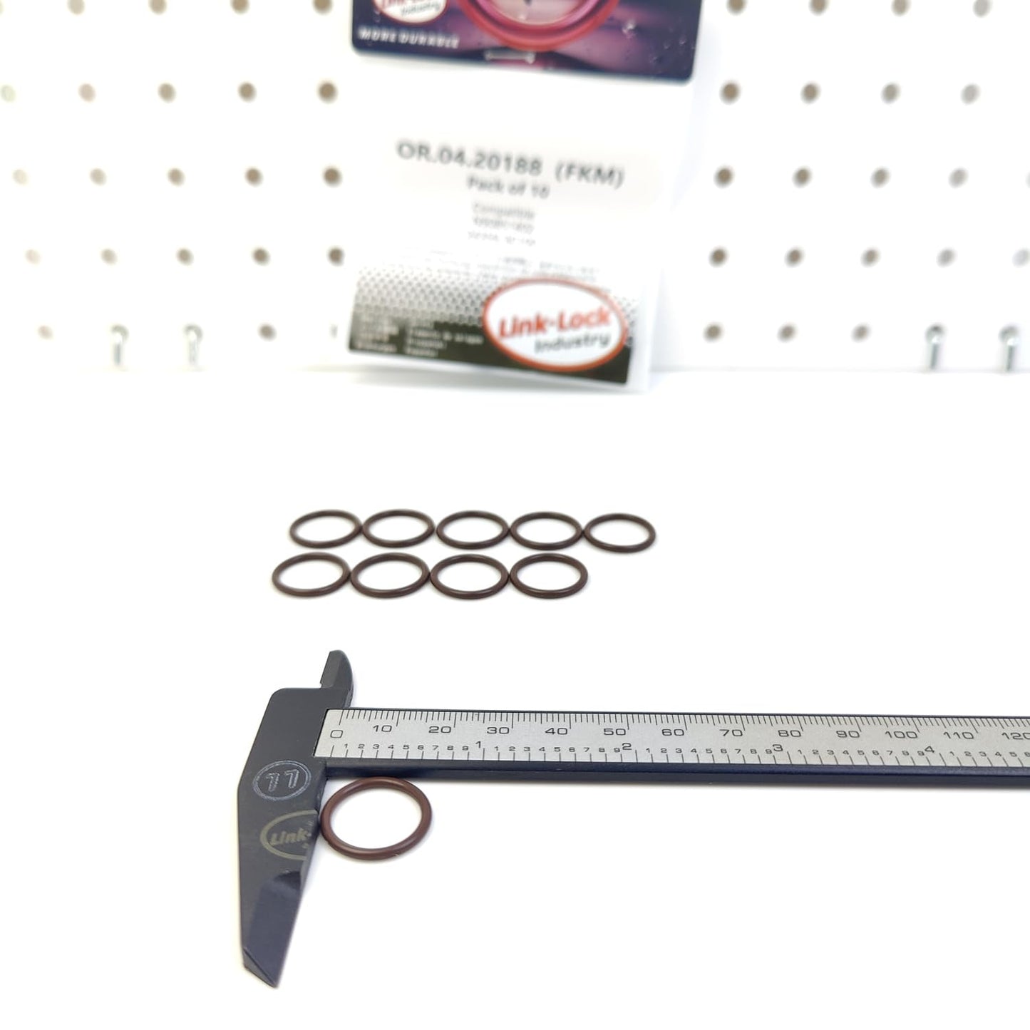 LINK-LOCK 10PCS OR.04.20188 FKM Viton Sealing O-Ring Kit of Engine N90851402 24359-3C100 for AUDI for KIA