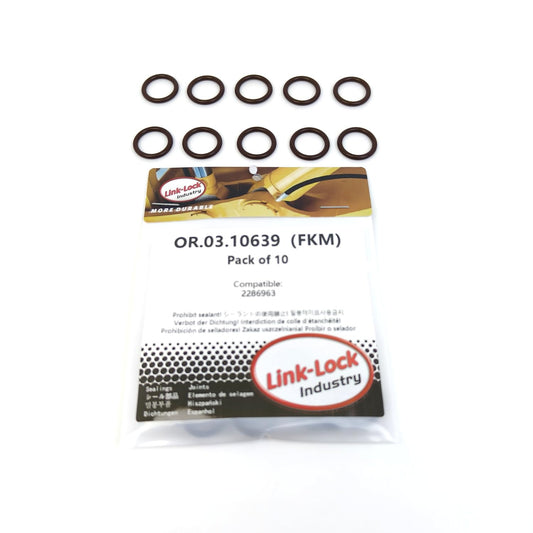 LINK-LOCK 10PCS OR.03.10639 FKM Viton 14.3×2.4 Sealing Universal O-Ring Kit 2286963 For SCANIA