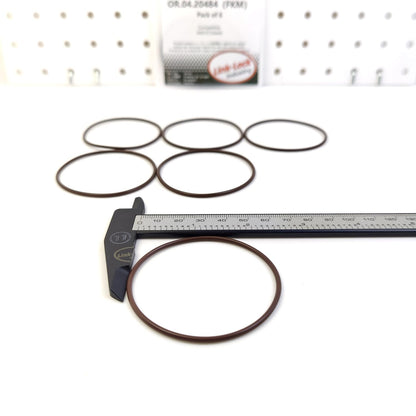 LINK-LOCK 6PCS OR.04.20484 FKM Viton Sealing O-Ring Kit of Turbocharger 99970754440 for PORSCHE-9PA