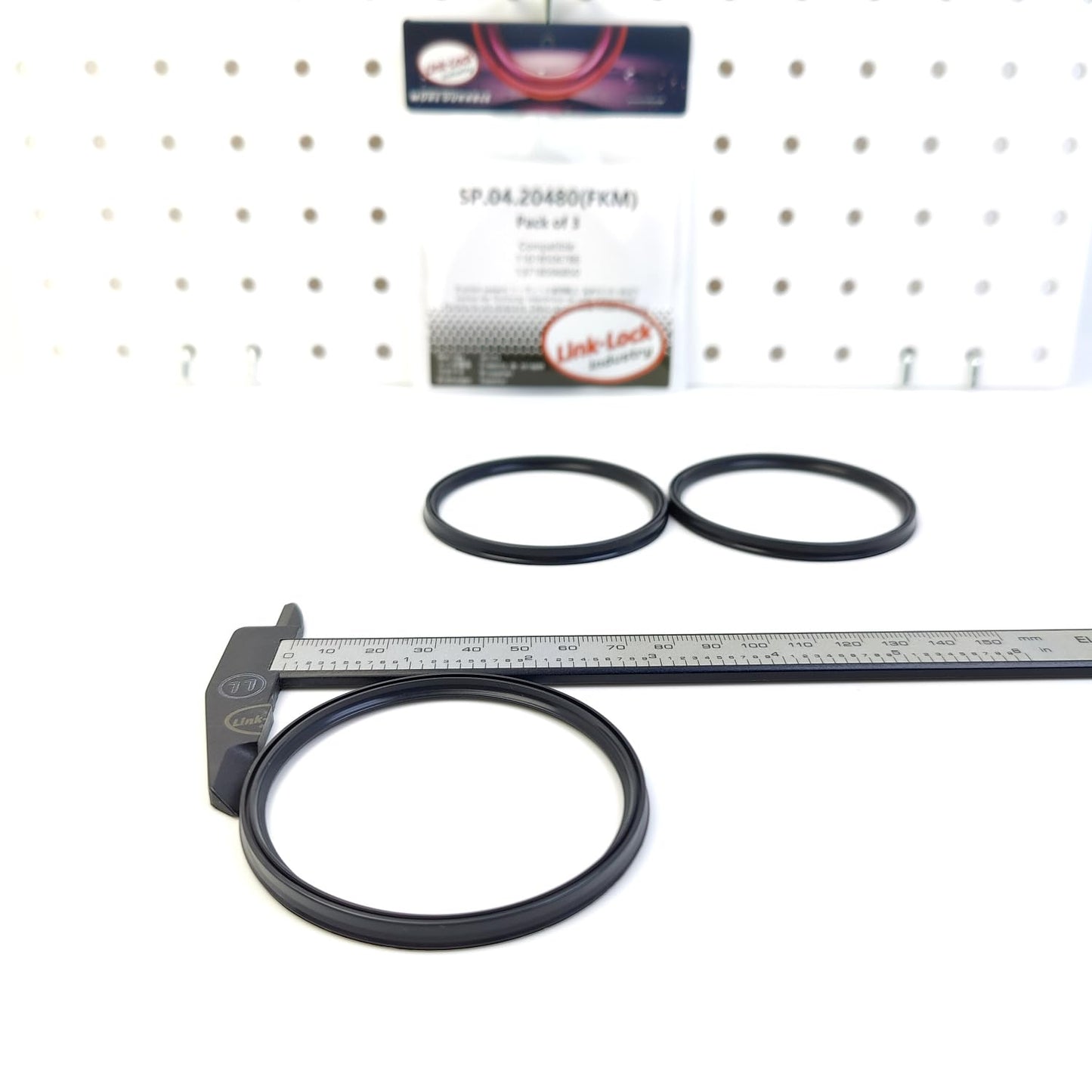 LINK-LOCK 3PCS FKM Sealing RING Kit 11618506786 13718596850 of Boost intake hose For BMW-E81 E87 N47 F45 F23 N20 N55 For MERCEDES-BENZ-M271