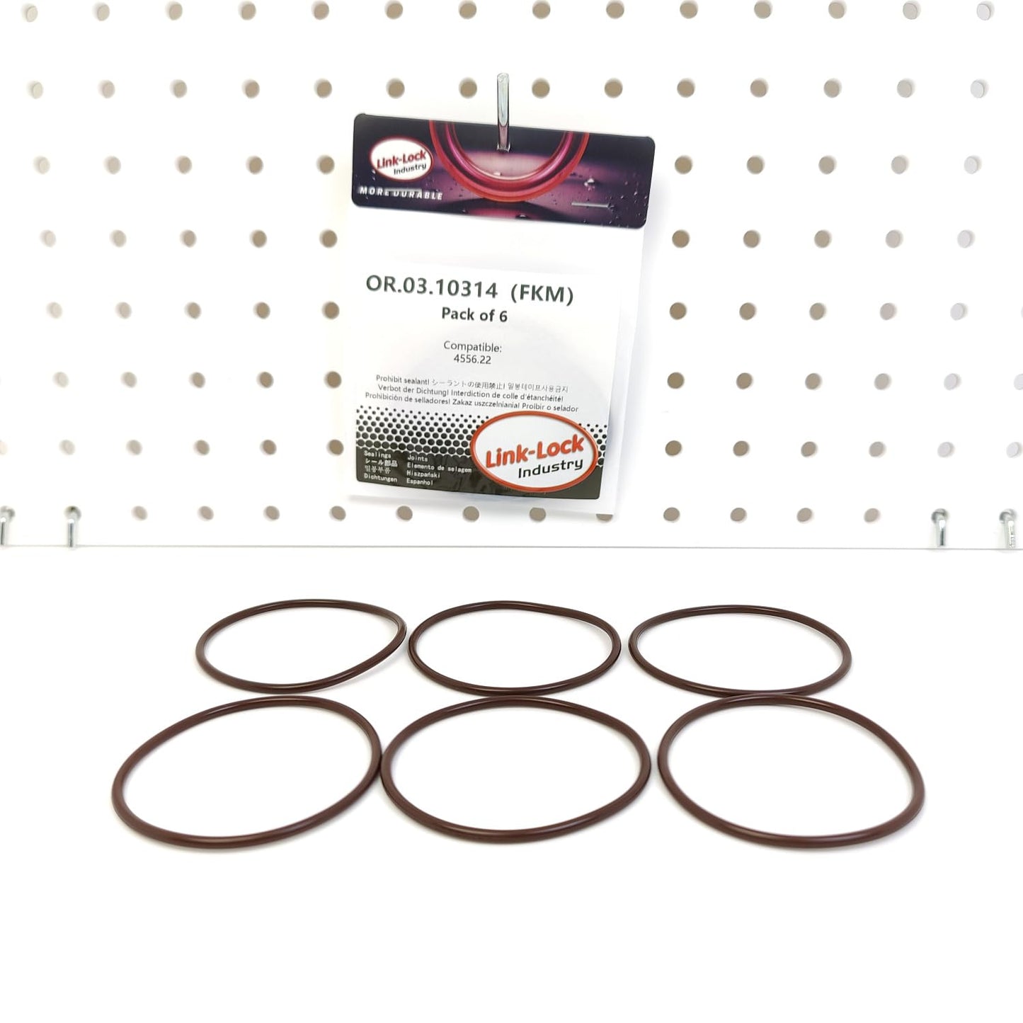 LINK-LOCK 6PCS OR.03.10314 FKM Viton Sealing O-Ring Kit of Vacuum Pump 4556.22 For CITROËN-5F4 5FE 5FN 5FP For OPEL-5GB A16 B16 DS-5FE 5FM 5FS