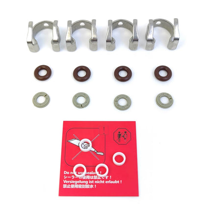 LINK-LOCK 4Set OK.04.10051 fuel injector repair kit C2Z21979 with FKM Viton O-RING For JAGUAR 2.0T 204PT