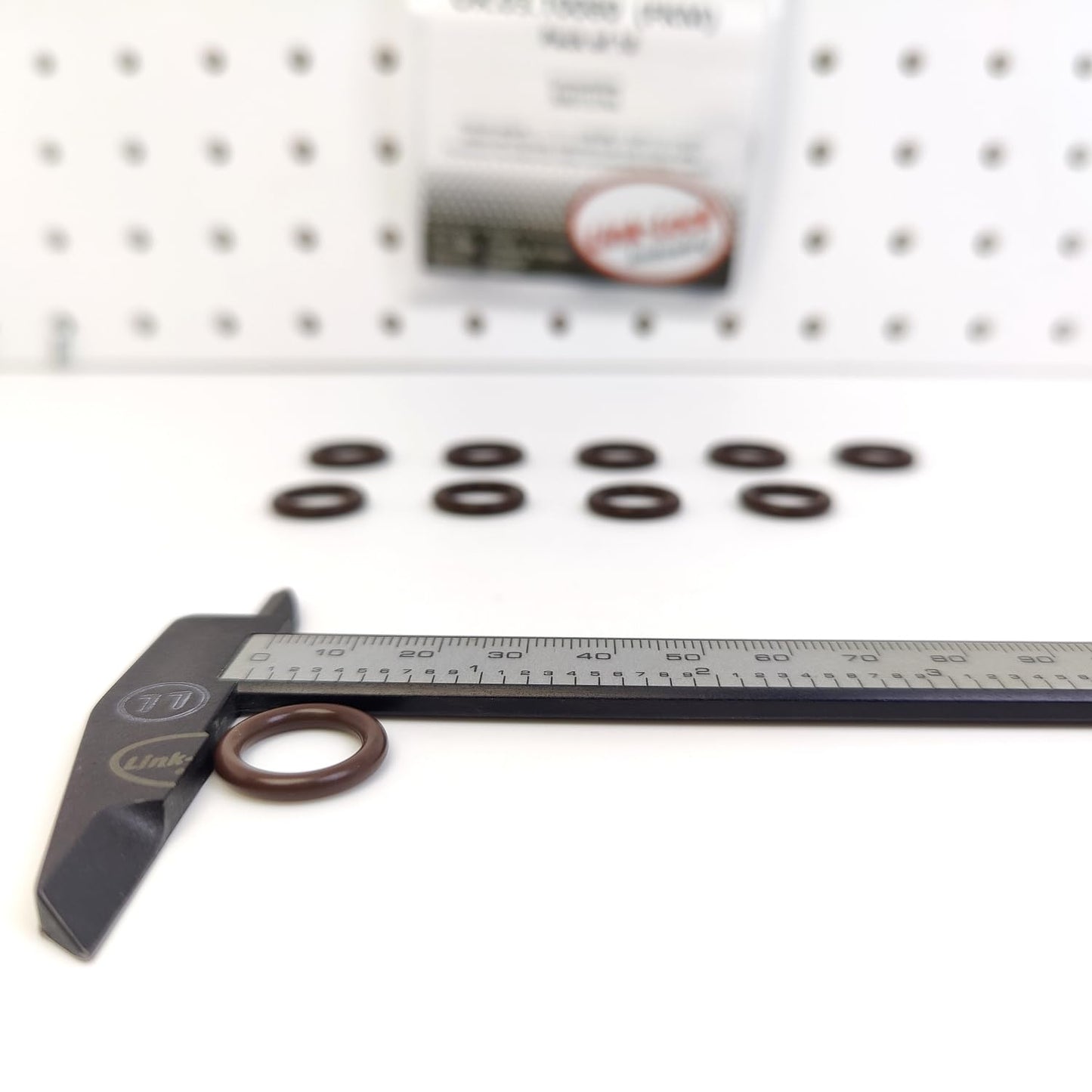 LINK-LOCK 10PCS OR.03.10080 FKM Viton オイルディップスティック用Oリングキット 5083157AA CHRYSLER-ENJ ENS ENR EXF、JEEP-ENJ ENS EXN ENR、RAM-EXF用