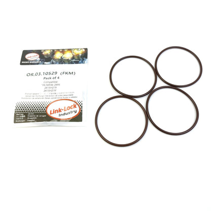 LINK-LOCK 4PCS OR.03.10529 FKM Viton 64×3 Sealing Universal O-Ring Kit 06.56936-2495 2415H219 2415H219 For RENAULT TRUCKS For MAN