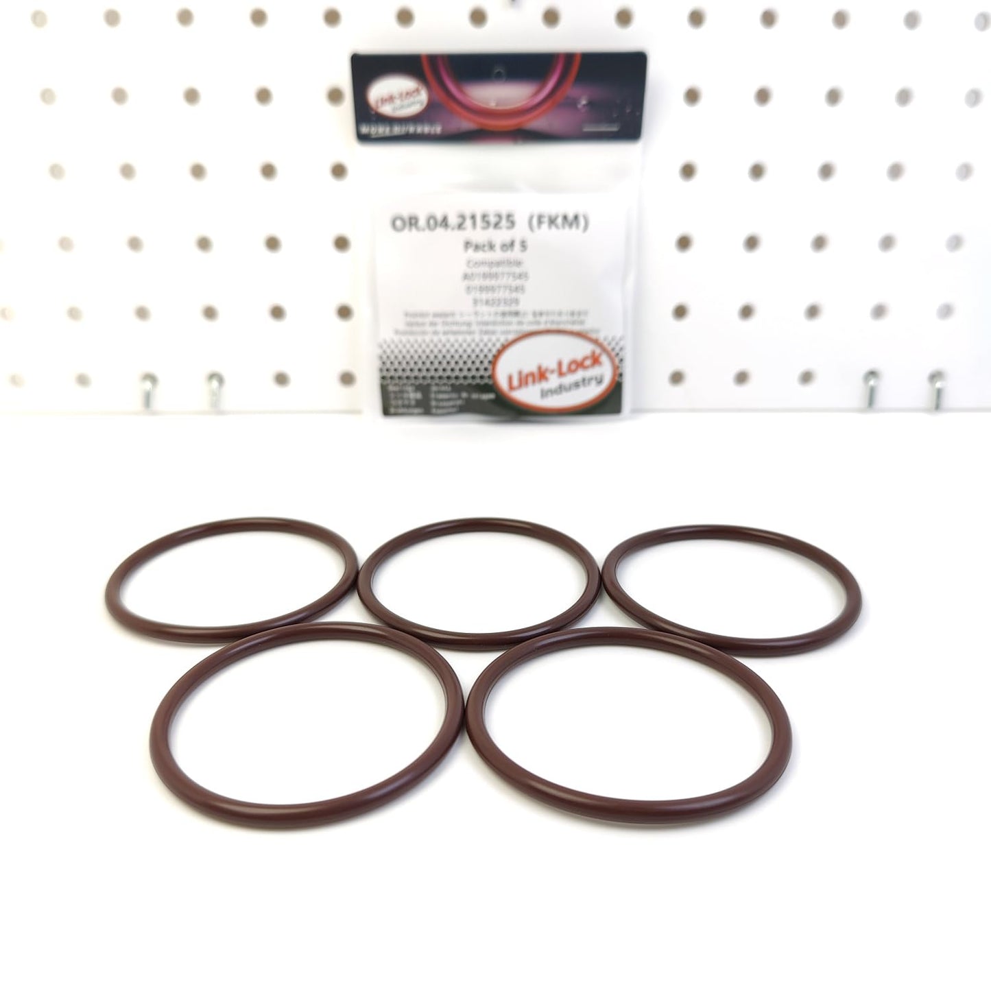 LINK-LOCK 5PCS OR.04.21525 FKM Viton Sealing O-Ring Kit of Turbocharger throttle valve A0199977545 0199977545 31422329 for MERCEDES-BENZ-OM642 For VOLVO-S60 S90 V60 V90
