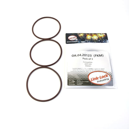 LINK-LOCK 3PCS OR.04.20123 FKM Viton Sealing O-Ring Kit of Water Pump AJ81324 994041 for JAGUAR for VOLVO for PENTA