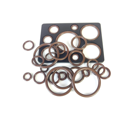 LINK-LOCK 28個 FKMバイトン OK.01.H0001S エンジン冷却水パイプ/ウォーターホースOリングキット 17227613656 17227800958 11517514942 11537545278 BMW N52 F10 F18 F11 523I 530I用