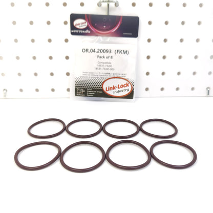 LINK-LOCK 8PCS OR.04.20093 FKM Viton 37.5×3 Sealing Universal O-Ring Kit 18531-73J00 18531-73J00-000 for SUZUKI