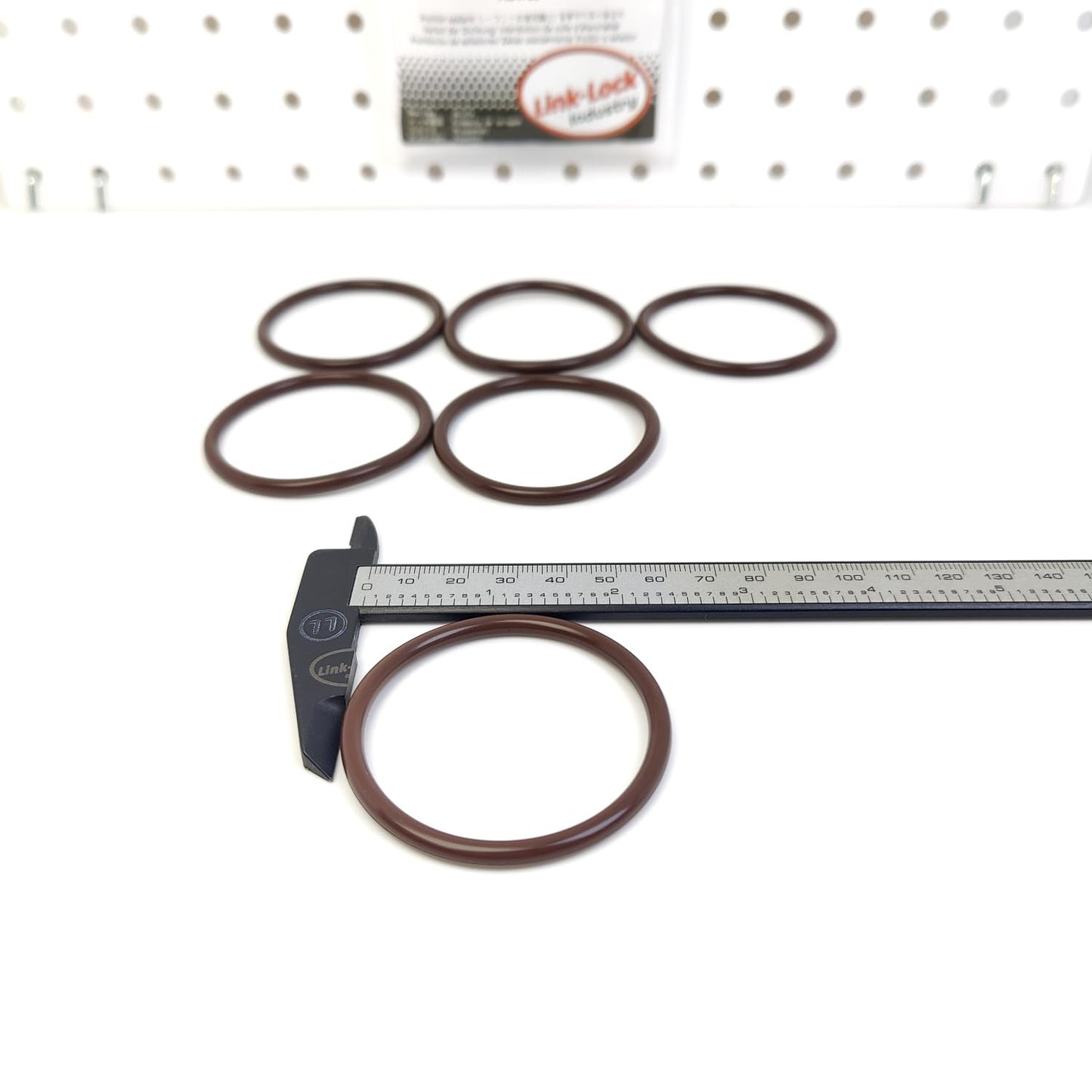 LINK-LOCK 6個 OR.03.10090 FKMバイトン シールOリングキット エンジンオイルクーラー用 1352886 1484766 SCANIA-DC09 DC12 DC13 OC09 OC13 OC16対応