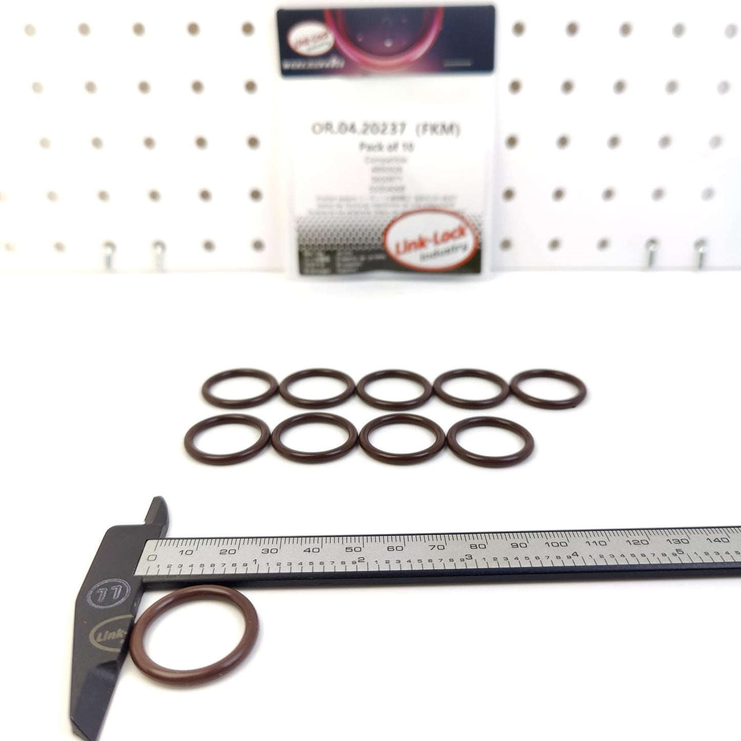 LINK-LOCK 10PCS OR.04.20237 FKM Viton Sealing O-Ring Kit of Nozzle Holder 4890926 5650971 55354068 for IVECO for OPEL for SAAB