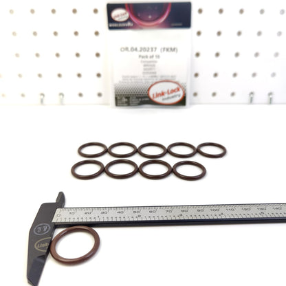 LINK-LOCK 10PCS OR.04.20237 FKM Viton Sealing O-Ring Kit of Nozzle Holder 4890926 5650971 55354068 for IVECO for OPEL for SAAB