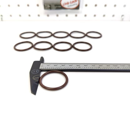 LINK-LOCK 10PCS OR.03.10178 FKM Viton Sealing O-Ring Kit of Coolant pipeline 06.56939-0112 99970751841 For PORSCHE M48.01 M48.00 M48.50T M48.51 For MAN-D2676LF01 D2676LF05 D2676LF12
