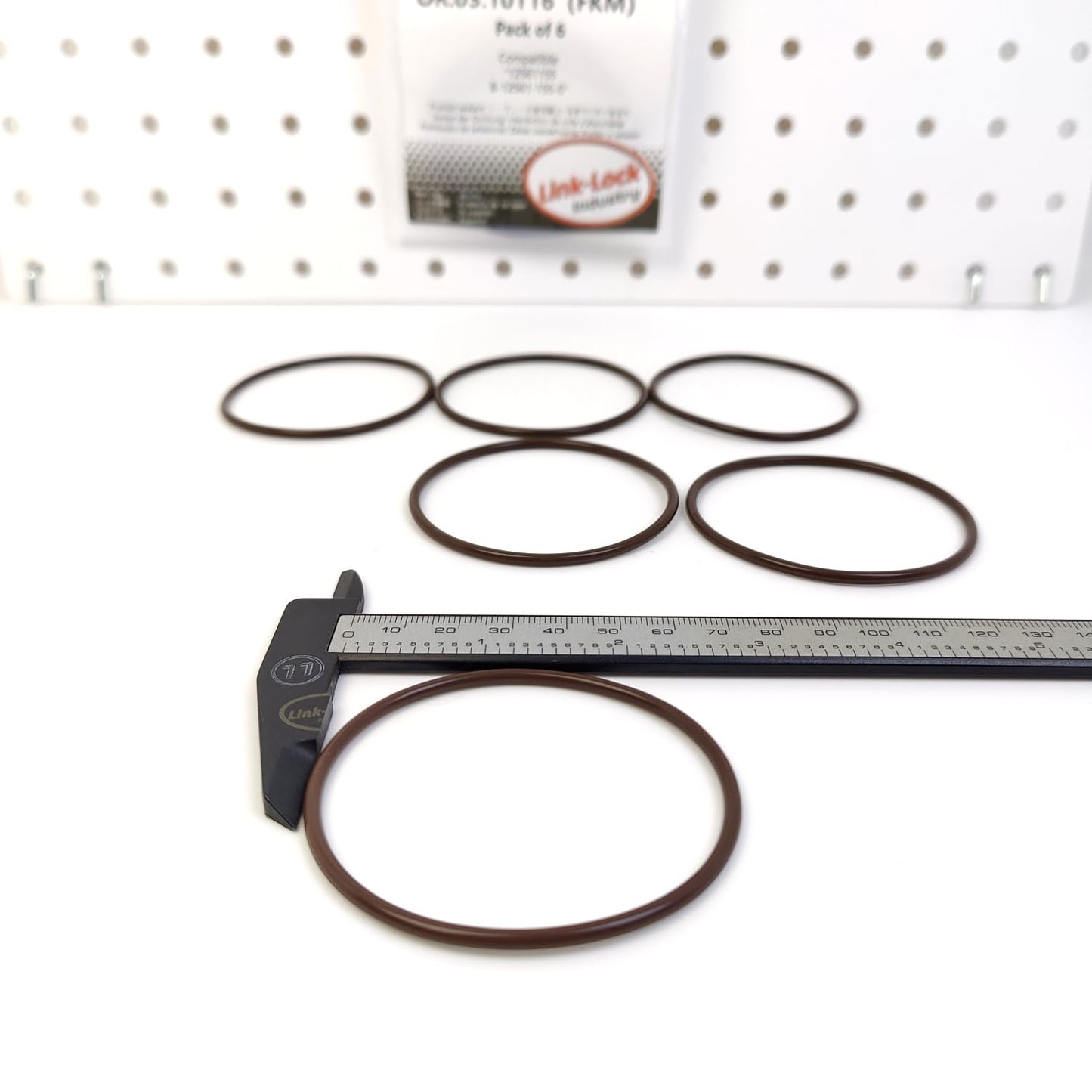 LINK-LOCK 6PCS OR.03.10116 FKMバイトンシーリングOリングキット サーモスタット用 12561155 8-12561-155-0 BUICK-LL8 LM4 CADILLAC-LM7 LQ9 CHEVROLET-L52 LLV LR4 ISUZU-L52 LLR VAUXHALL-LS1