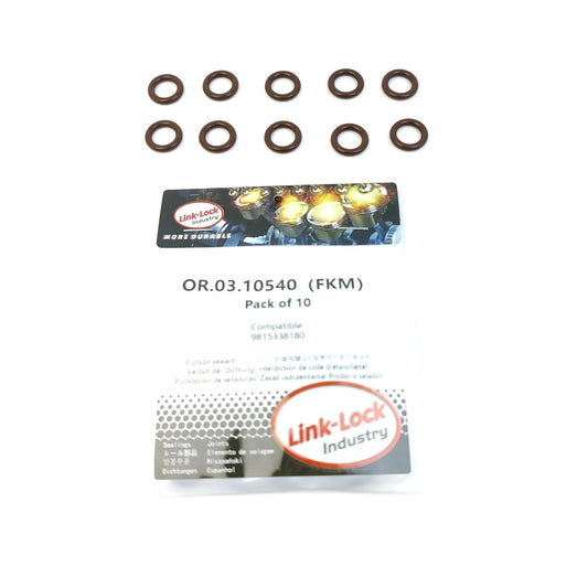 LINK-LOCK 10PCS OR.03.10540 FKM Viton 11×3 Sealing Universal O-Ring Kit 9815338180 For CITROËN For FIAT For DS For PEUGEOT