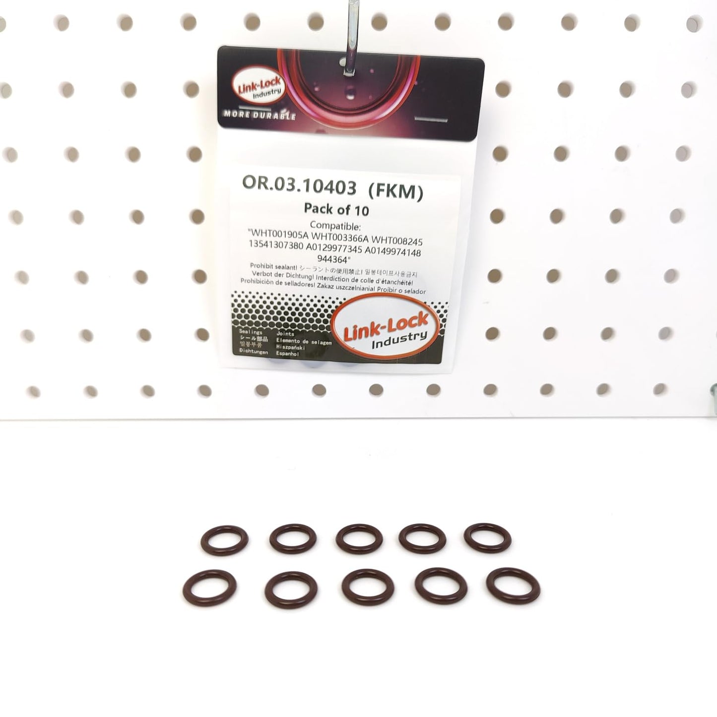LINK-LOCK 10PCS OR.03.10403 FKM Viton Sealing O-Ring Kit of Supercharger WHT001905A WHT003366A WHT008245 13541307380 A0129977345 A0149974148 944364 For AUDI For BMW-N20 For MERCEDES-BENZ For VOLVO
