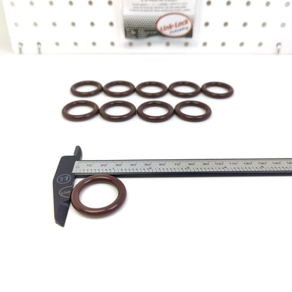 LINK-LOCK 10PCS OR.03.10094 FKMバイトン製シーリングOリングキット エンジンオイルクーラー用 1838618-C1 1846975-C1 3C34-9N693-FA 3C3Z-9N693-FA 5C34-9N693-AA W302201 FORD USA-6.0HU2U 99Y4 99R4 T60DV0I用
