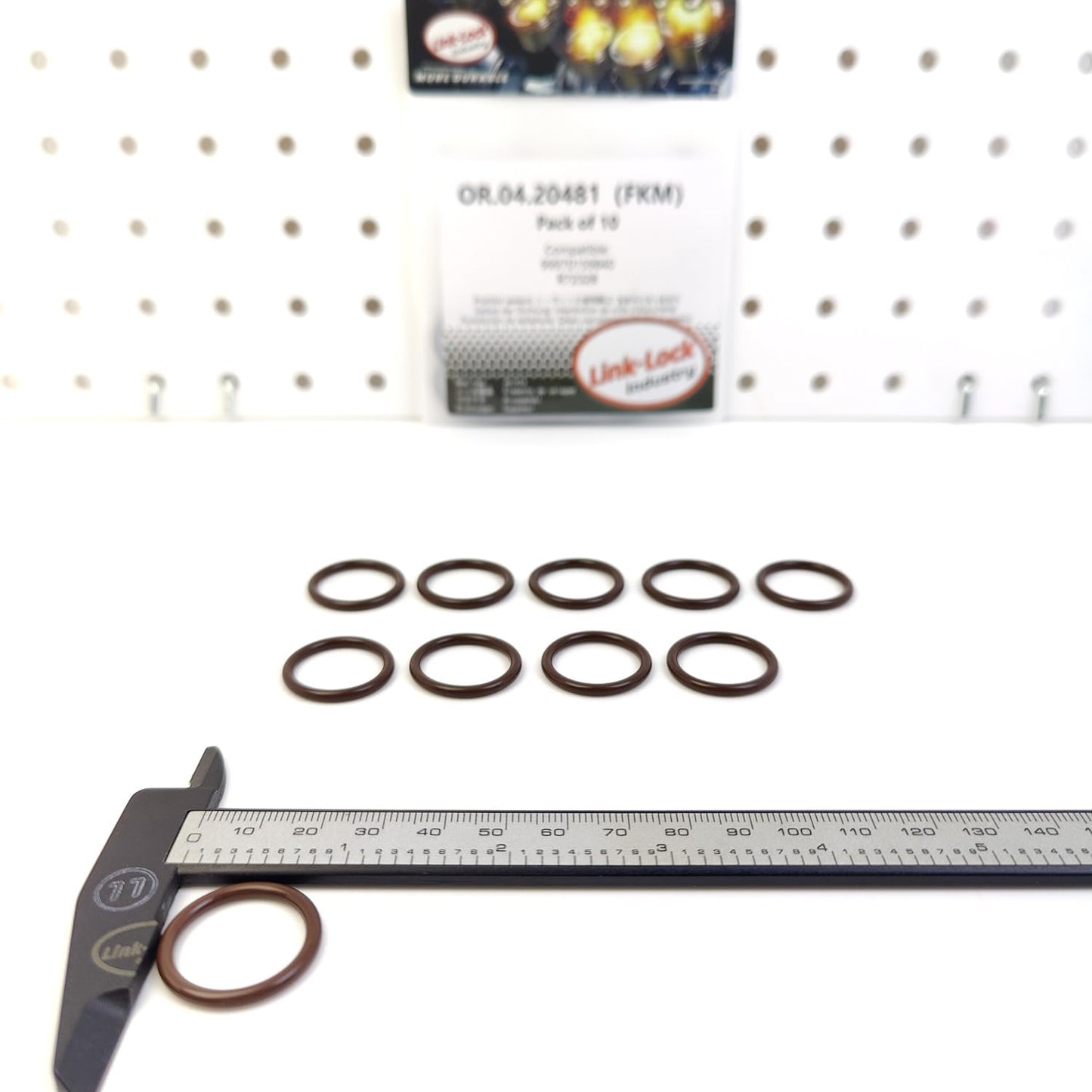 LINK-LOCK 10PCS OR.04.20481 FKM Viton Sealing O-Ring Kit of Turbo Oil Reservoirs 99970159840 R72328 for PORSCHE for LAND-ROVER