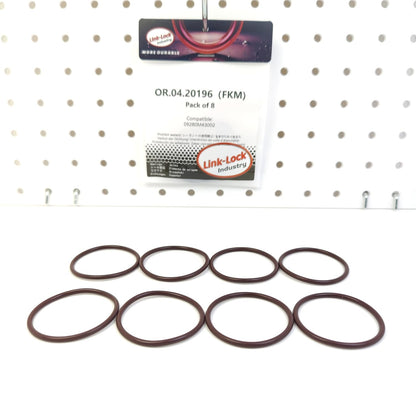 LINK-LOCK 8個 OR.04.20196 FKM Viton 39.5×2.6 シーリングユニバーサルOリングキット スズキ用 09280M43002